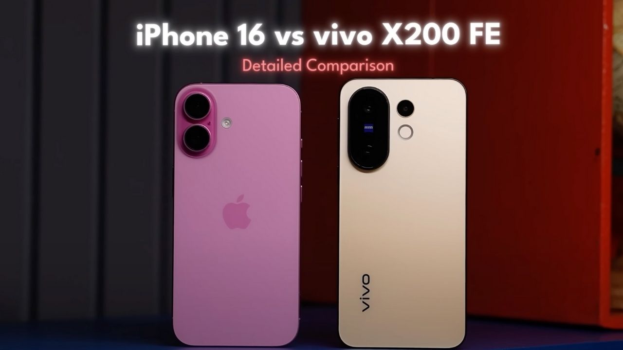 Vivo X200 FE vs iPhone 16